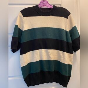 Who What Wear striped sweater, size L or XL